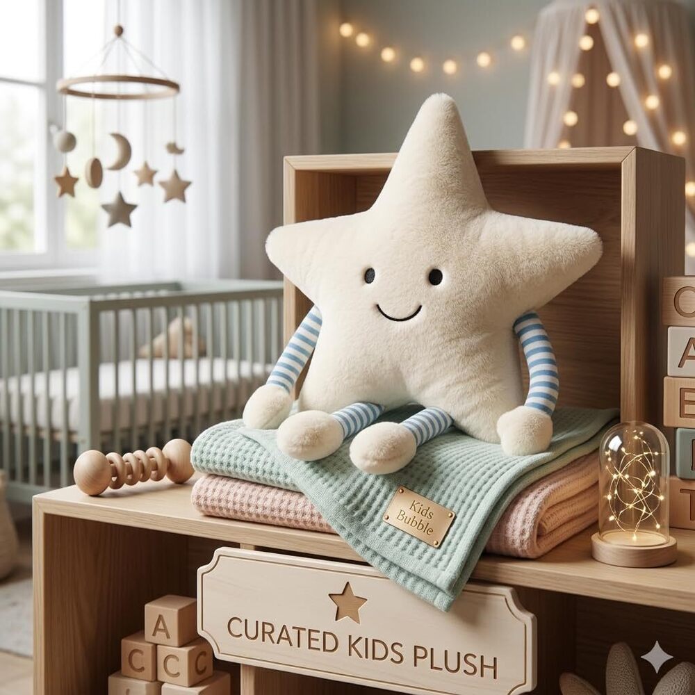 Cute Pillow Fur Star Shaped Stuffed Cushion