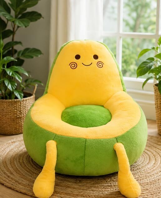 Soft Plush Cushion Kids Supporting Sofa Seat