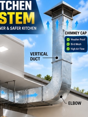 Hotel Kitchen Ducting - Automatic Grade: Fully Automatic
