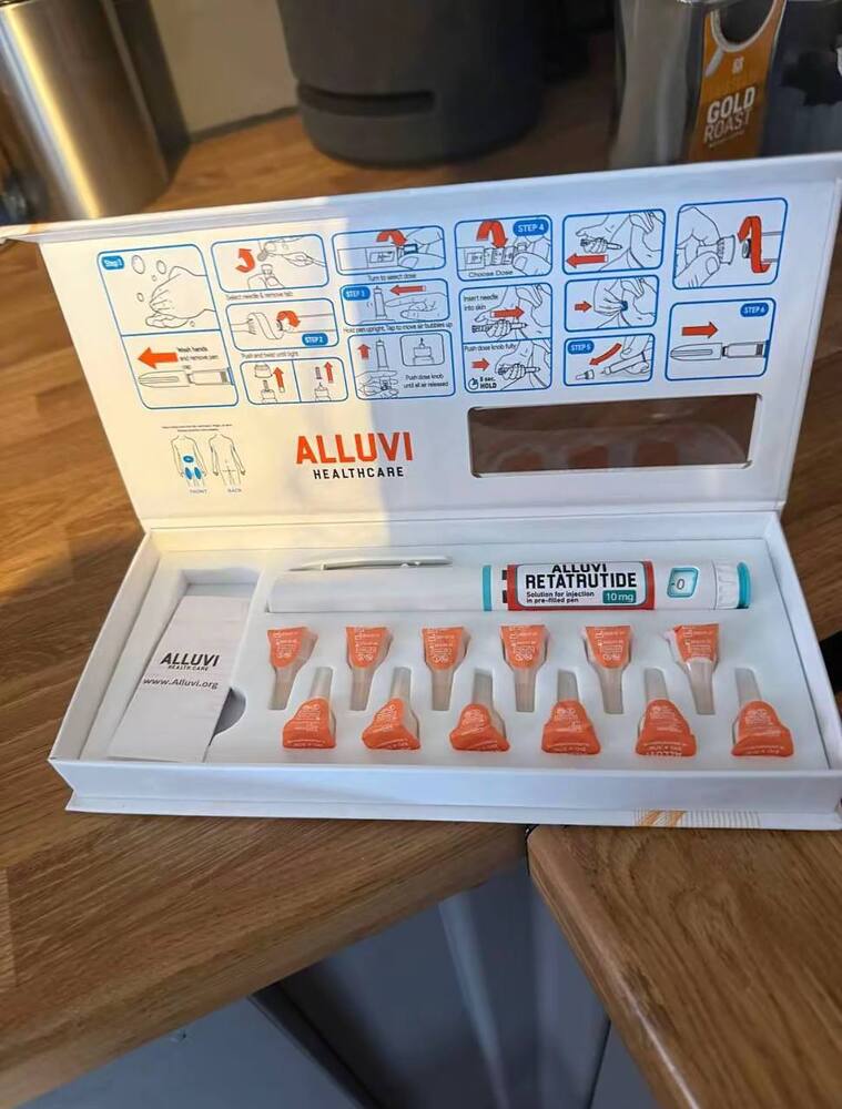 Synedicca Alluuvi Retatrutiide 10mg GLP-1 Pre filled pen United Kingdom fast delivery