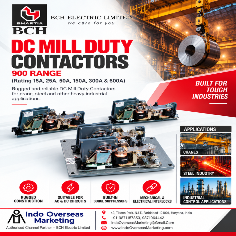 BCH - DC Mill Duty Contactors