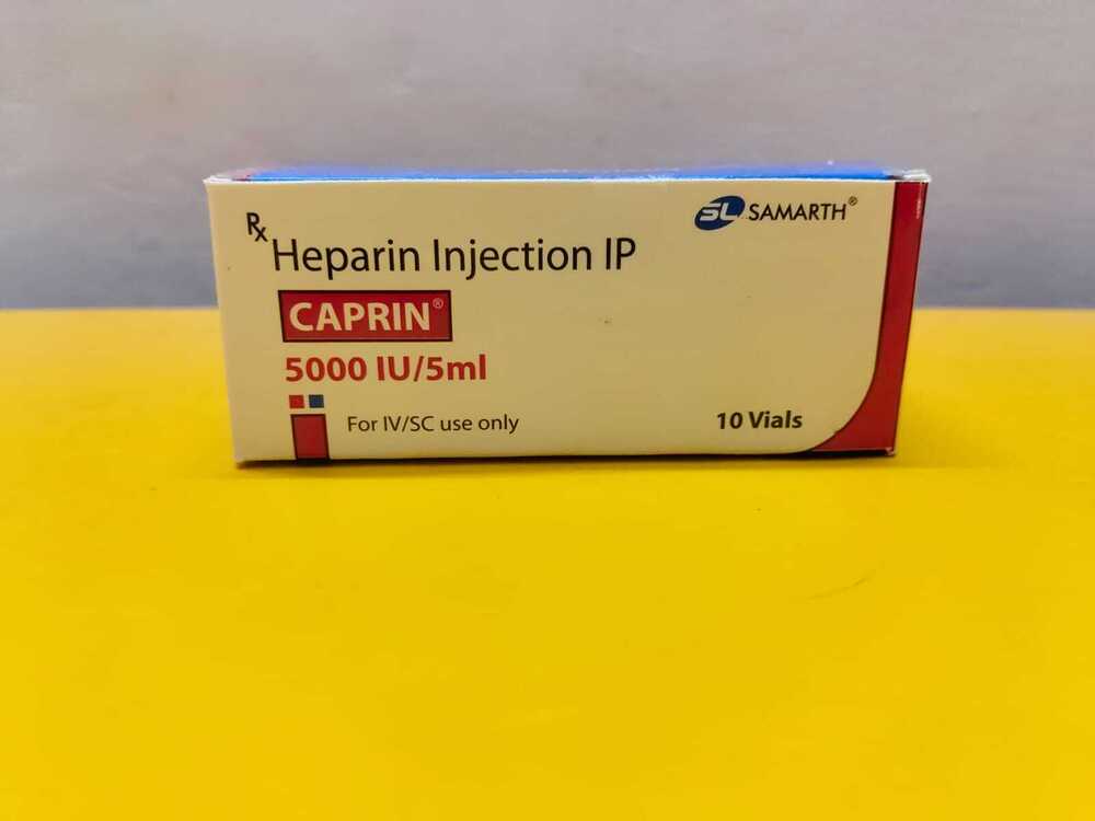 Caprin (Heparin Injection IP 5000 IU5ml)