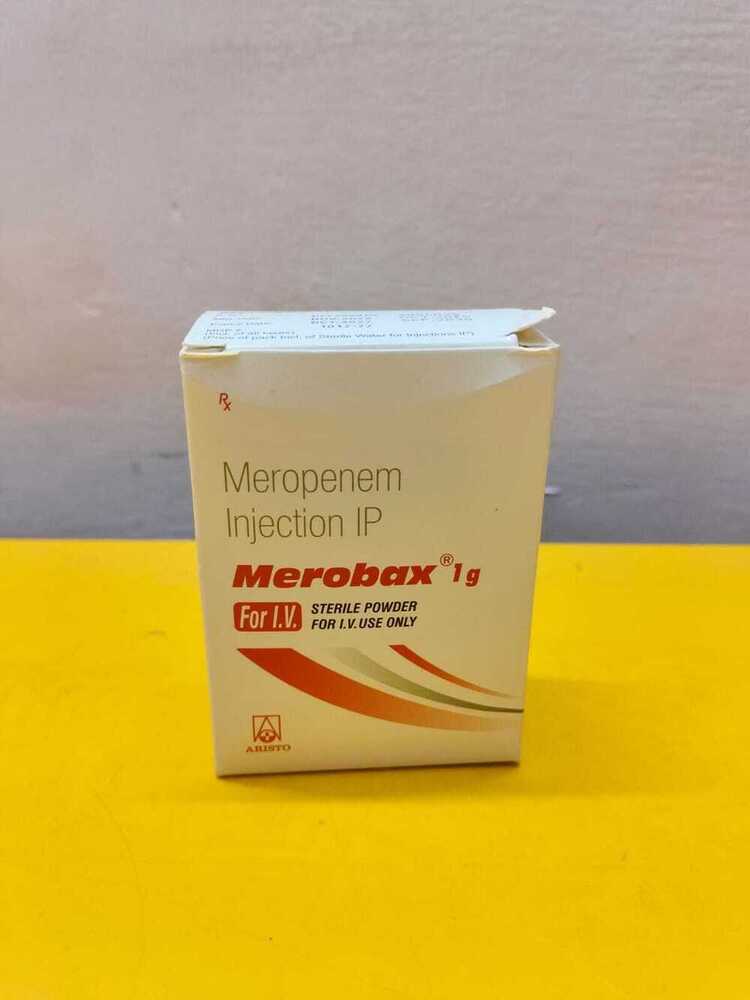 Merobax 1g (Meropenem Injection IP)