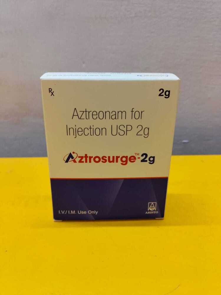 Aztrosurge 2g (Aztreonam for Injection USP 2g)