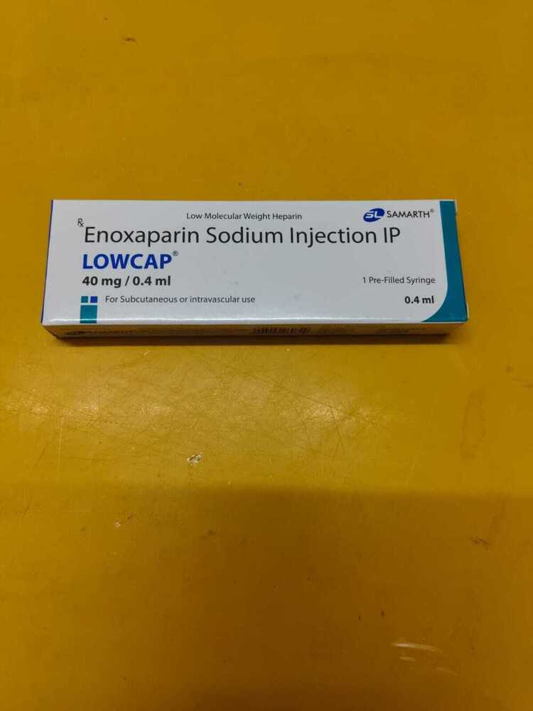 Lowcap 40 mg  0.4 ml (Enoxaparin Sodium Injection IP)