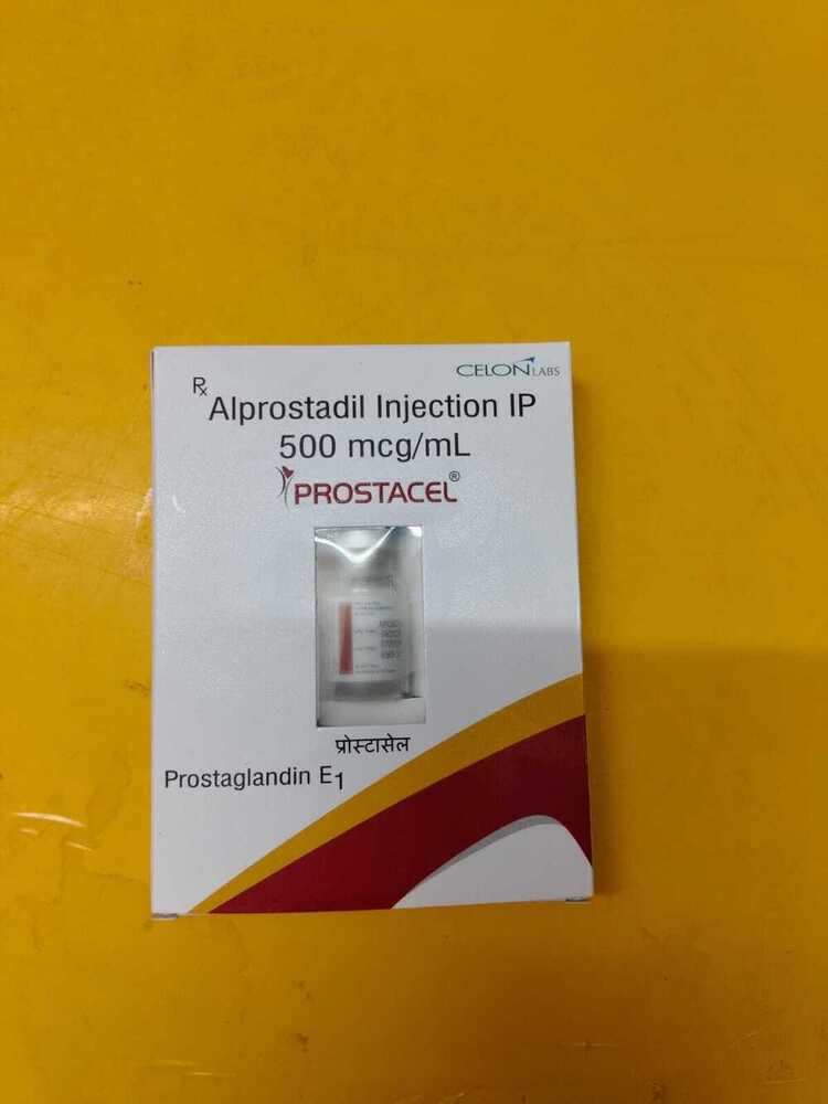 Prostacel 500 mcgmL (Alprostadil Injection IP)