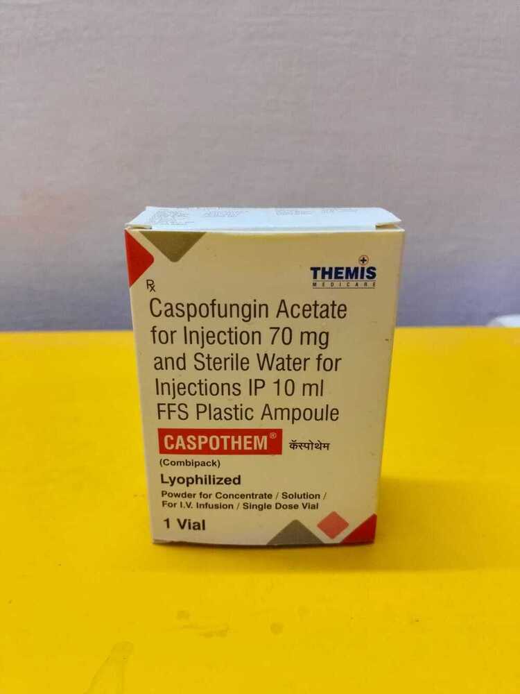 Caspothem 70 mg (Caspofungin Acetate for Injection)