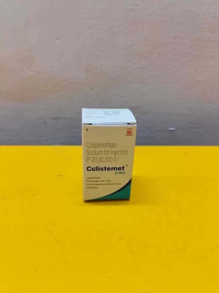 Colistemet 2 MIU (Colistimethate Sodium for Injection IP 20,00,000 IU)