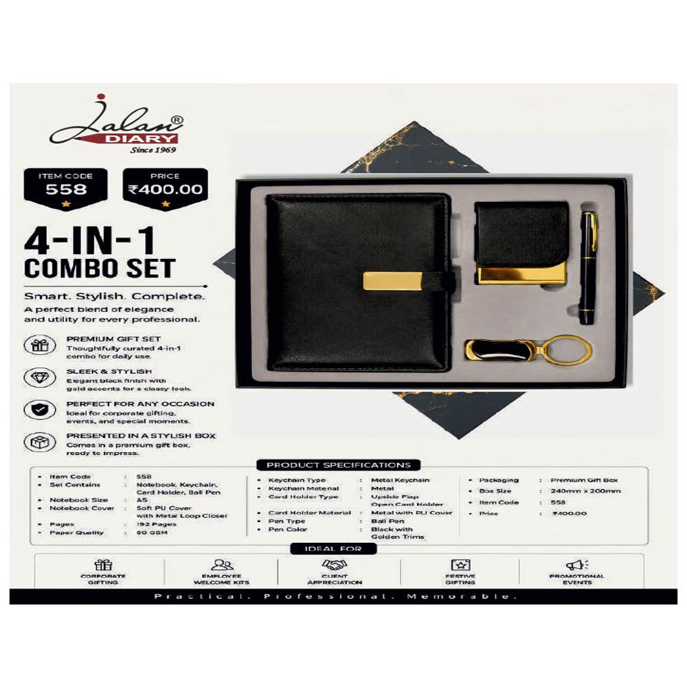 Jalan Itemcode-558 4-in-1 Combo Set