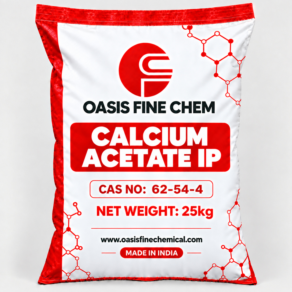 Calcium Acetate Ip - Cas No: 62-54-4
