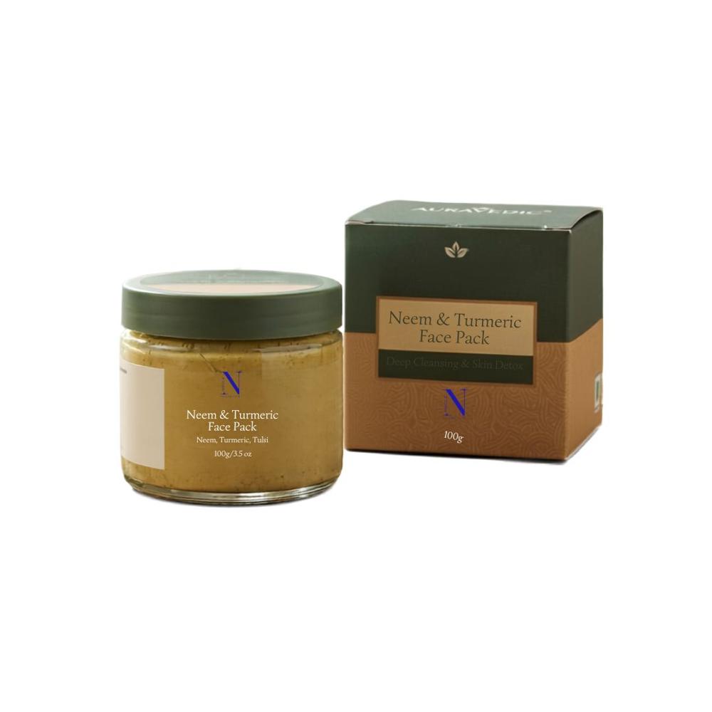 Neem And Turmeric Face Pack - Color Code: -