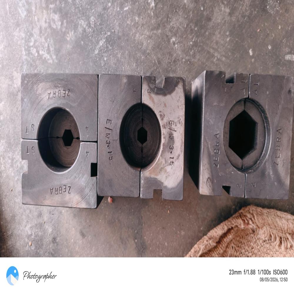 Crimping Machine Die Set - Color: Silver