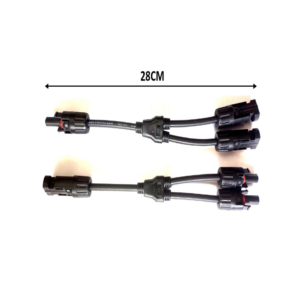 Y2 Mc4 Connector - Color: Black