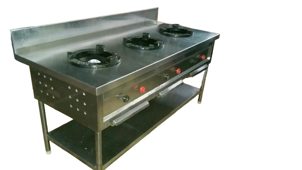 3 Burner Range