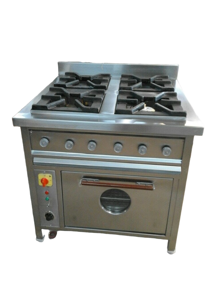 4 Burner Range