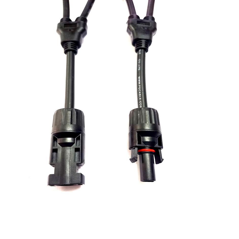 Y2 Mc4 Connector - Color: Black