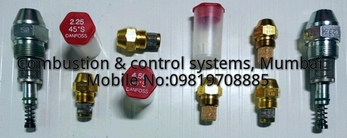 Riello Oil Burner Nozzle - High Pressure Brass , New Fire Tube Design for Industrial Applications