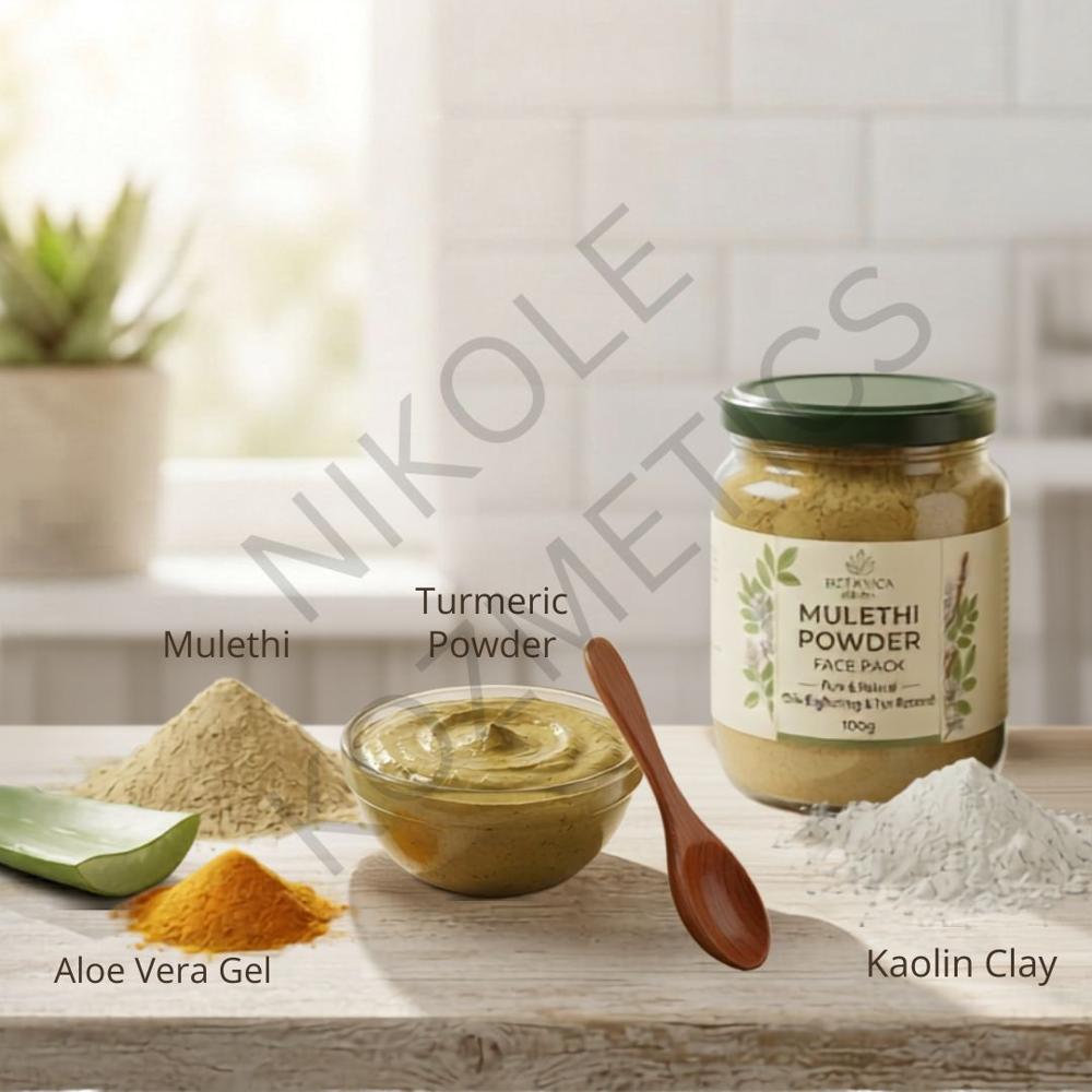 Mulethi Powder Face Pack - Color Code: -