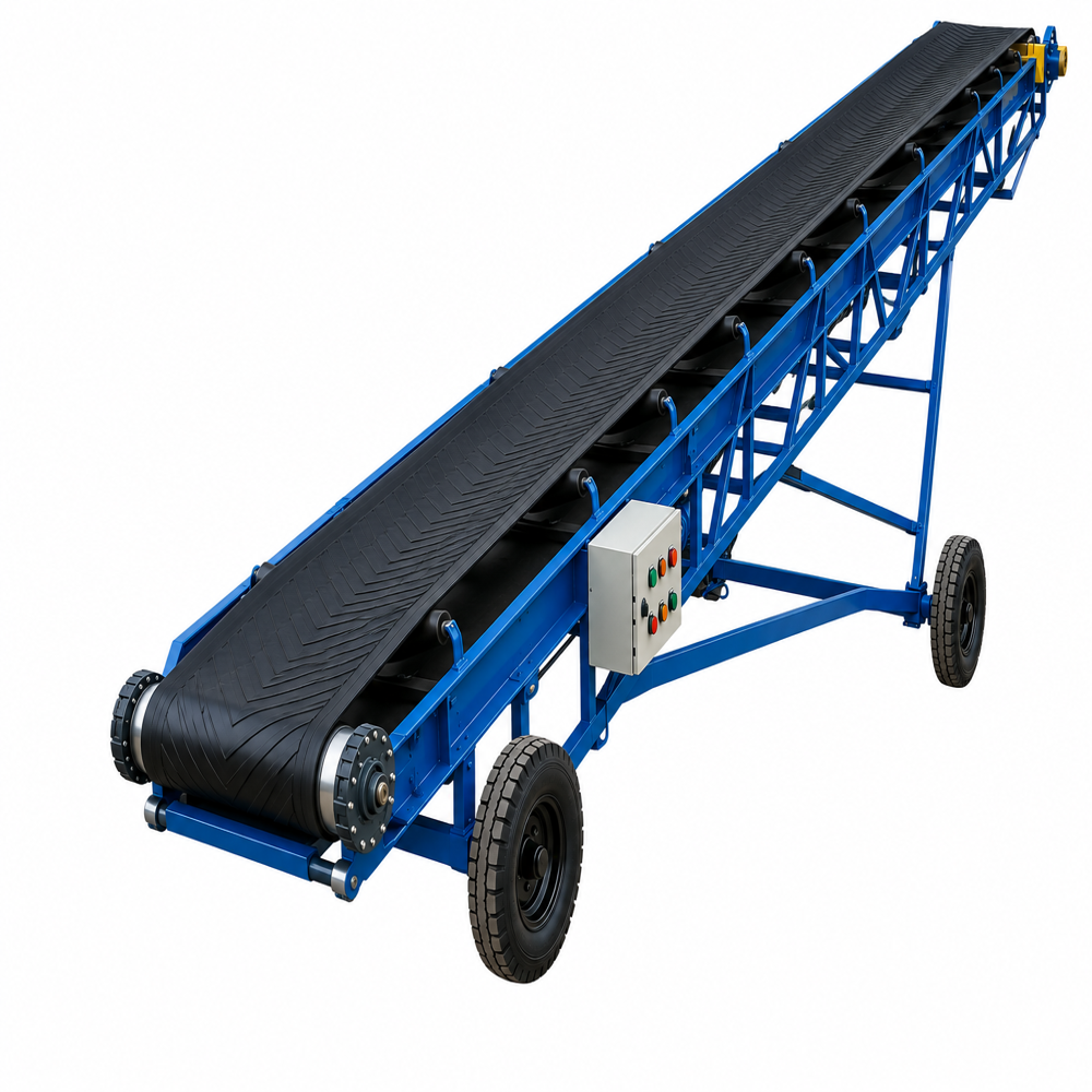 Stacker Belt Conveyor System