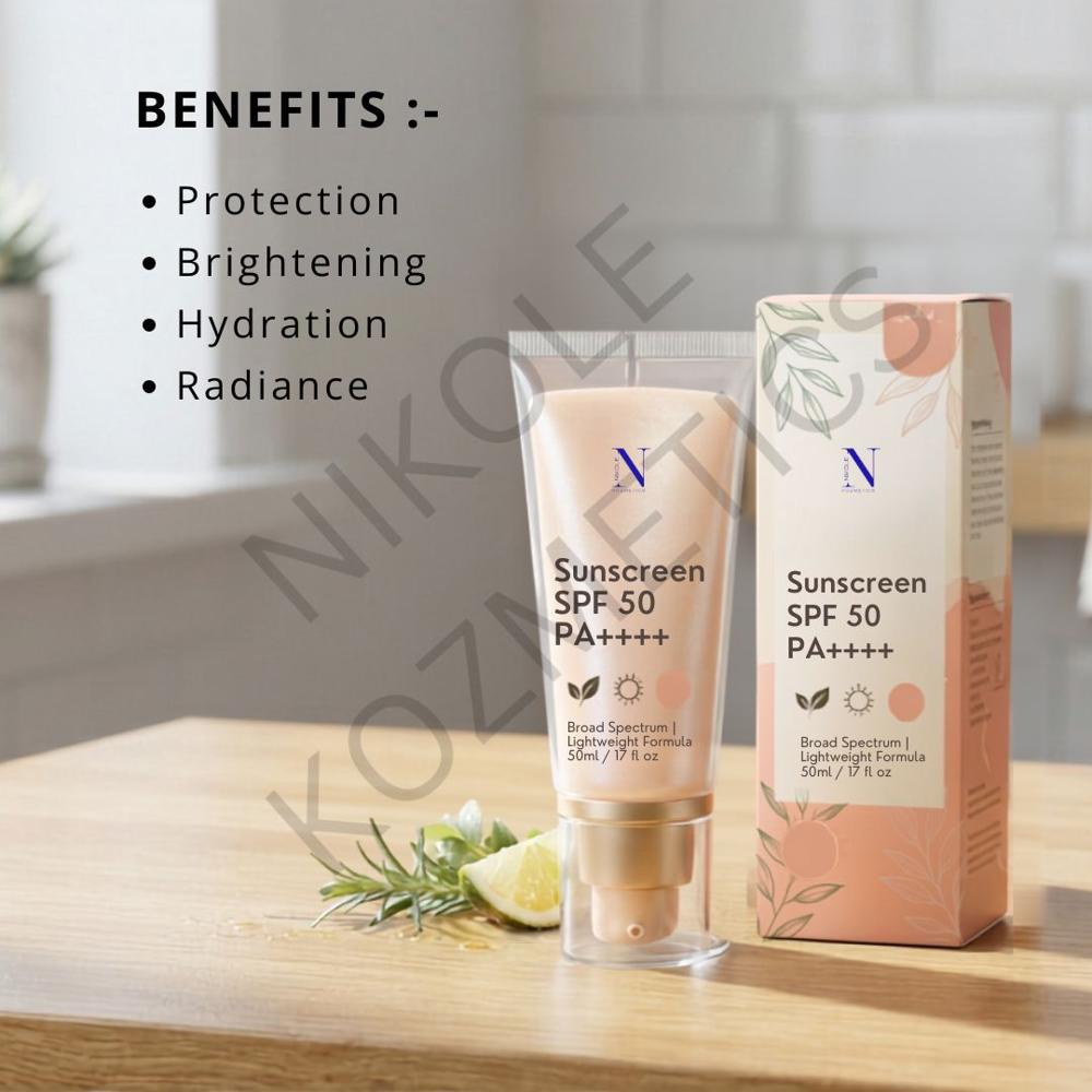 Glow Sunscreen Spf 50 - Color Code: -