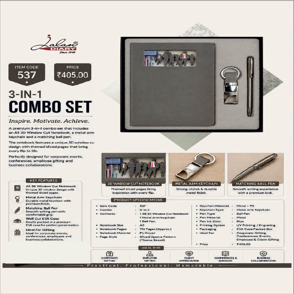 Jalan Item code -537 3-in-1 Combo Set 