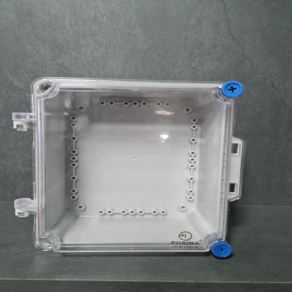 1004 Hinge Junction Box - Abs, 400x350x170 Mm | White, Ip67 Protection Level, Powder Coated Finish, 1 Year Warranty