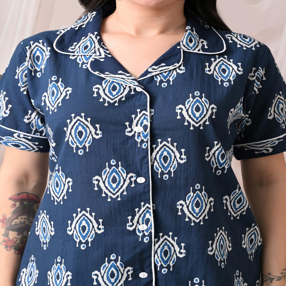 Cotton Printed Nightwear Suit