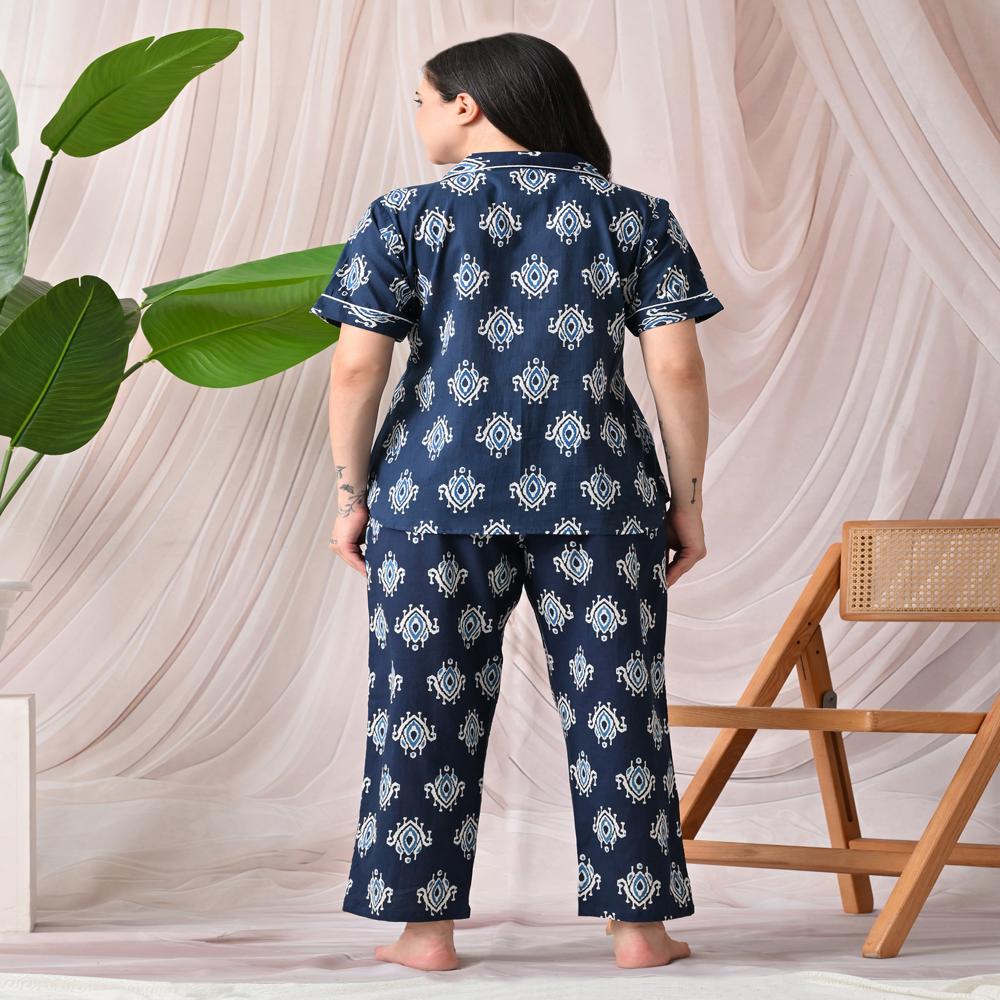 Cotton Printed Nightwear Suit
