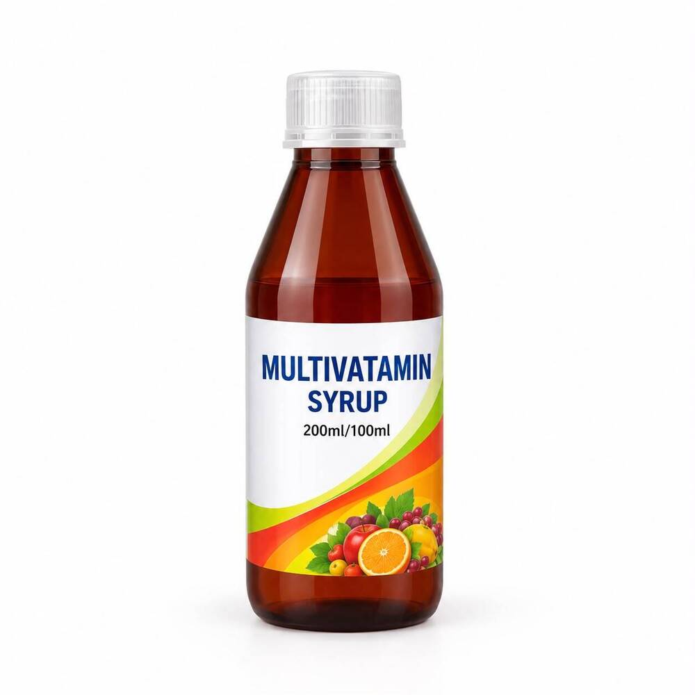 100-200 ml Multivitamin Syrup
