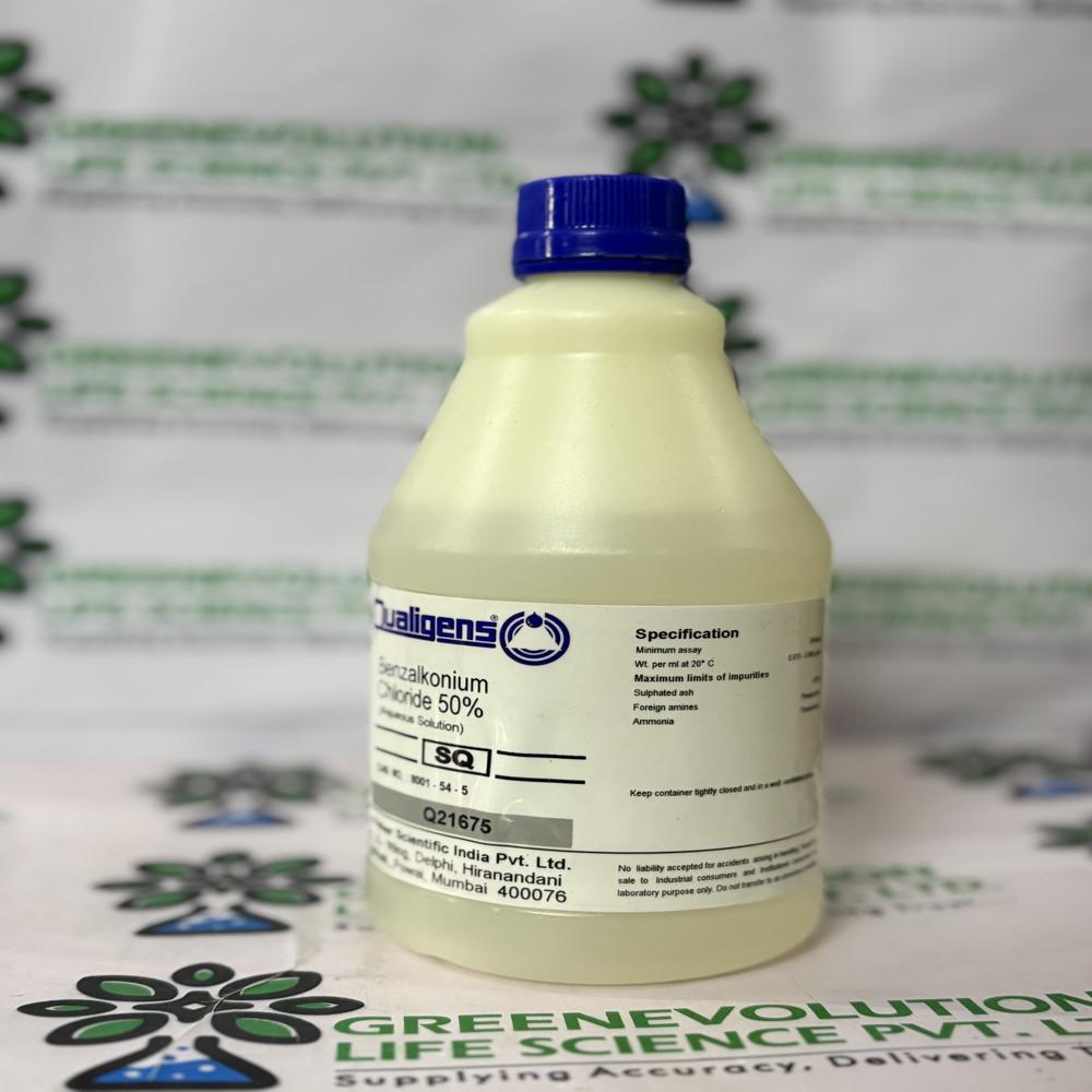 Benzalkonium Chloride 50% SQ 500ml