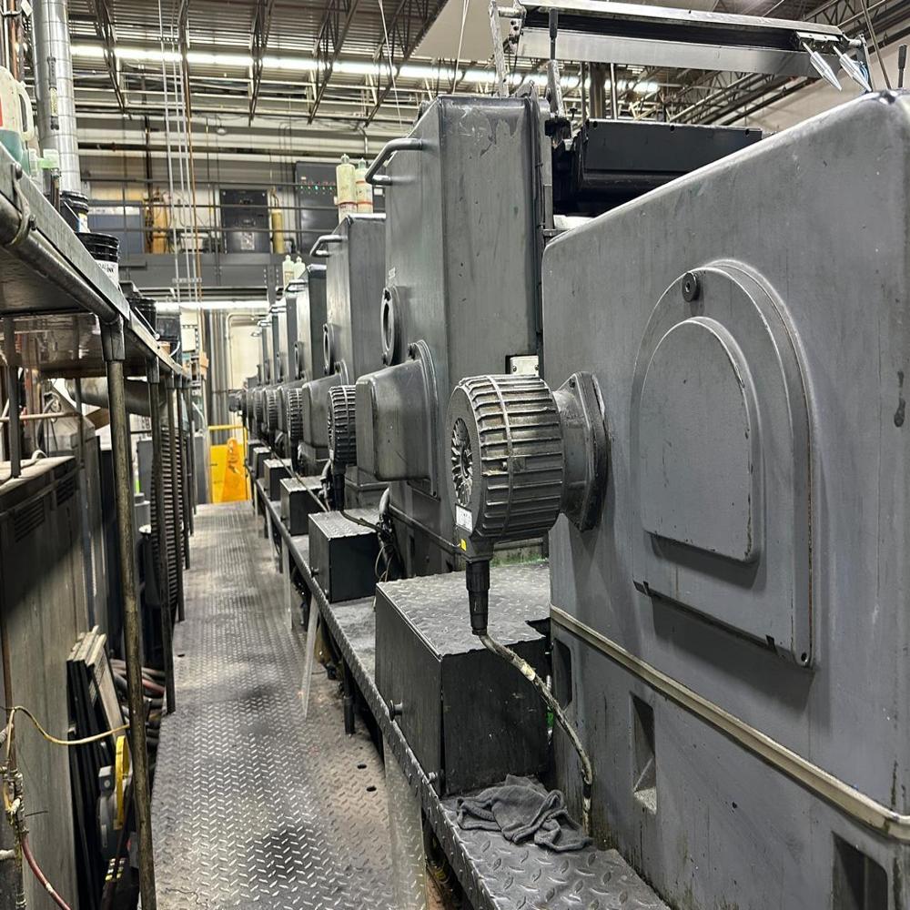 1996 Heidelberg CD 102-6+LX Offset Printing Machine