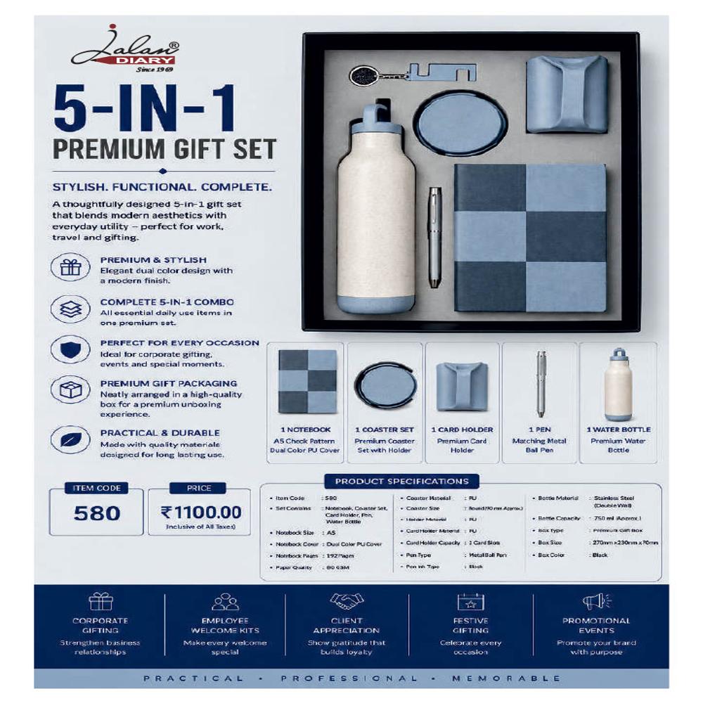 Jalan Itemcode-580 5-in-1 Premium Gift Set 