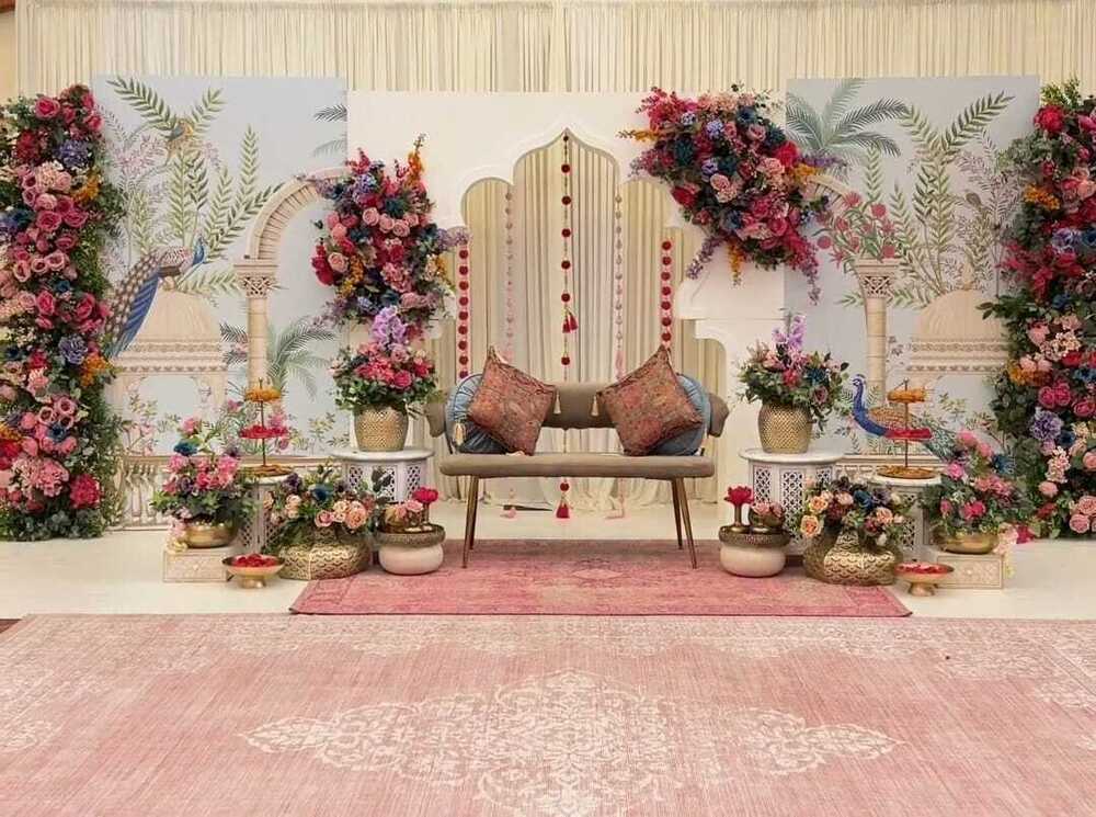 Reception Stage Decor Services