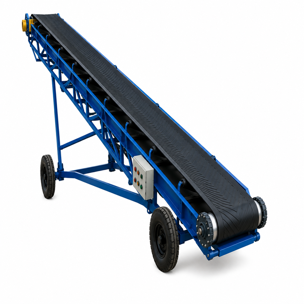 Rubber Belt Conveyor System