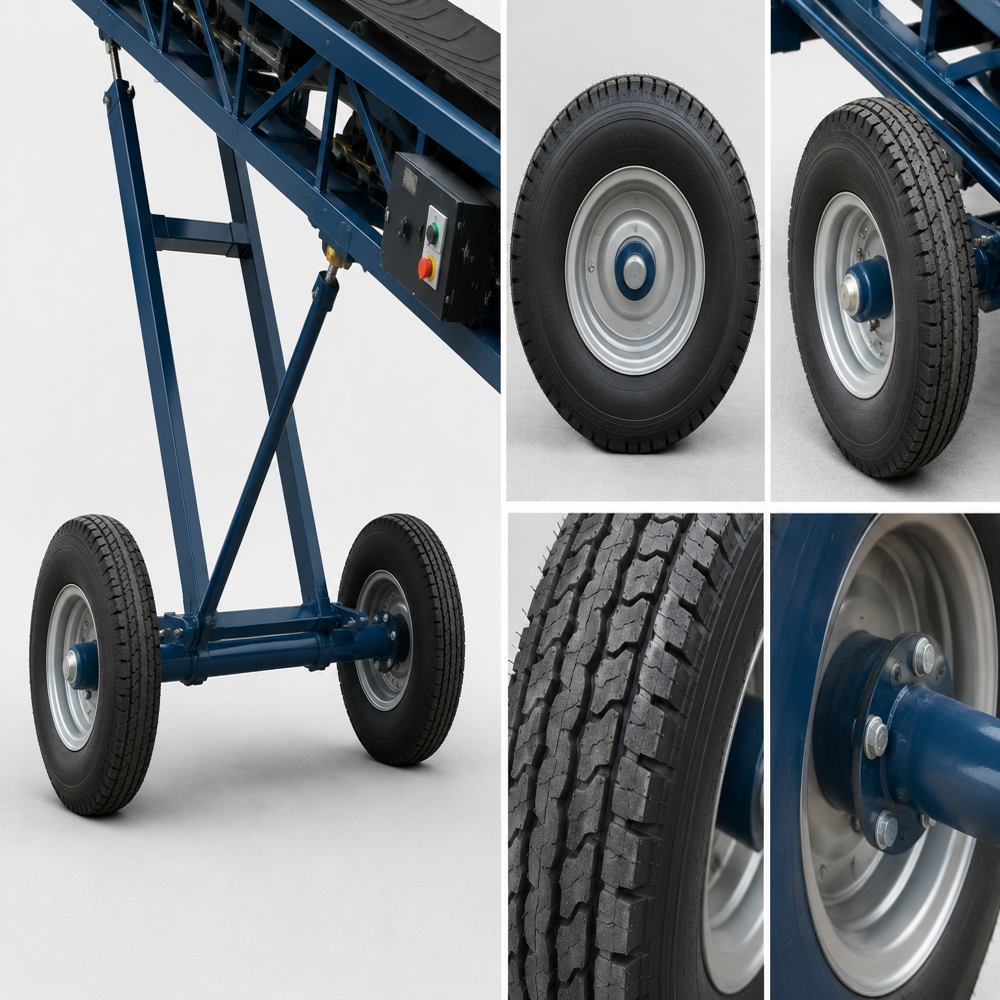 Portable Belt Conveyor System