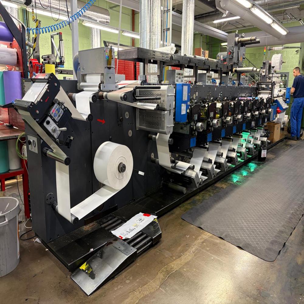2010 Gallus EM 280-8 Color Flexo Printing Machine