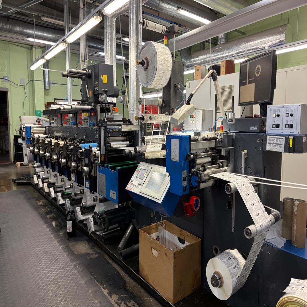 2010 Gallus EM 280-8 Color Flexo Printing Machine