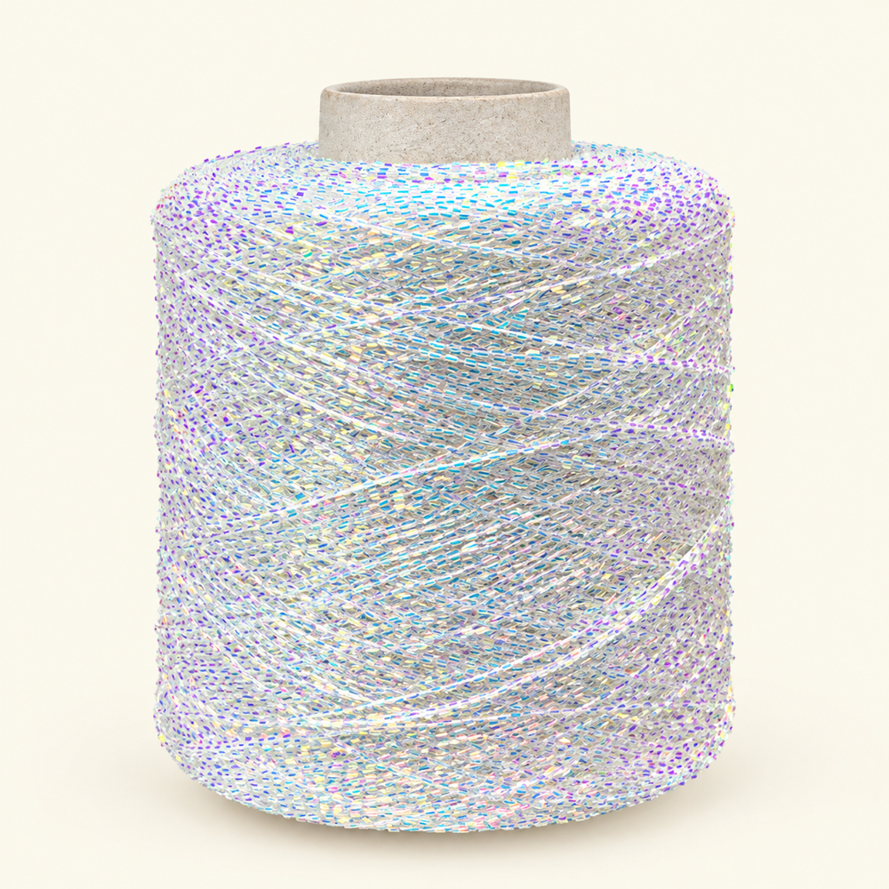 Rainbow Moti Val Sequnce Yarn - Application: Embroidery & Garment Decoration