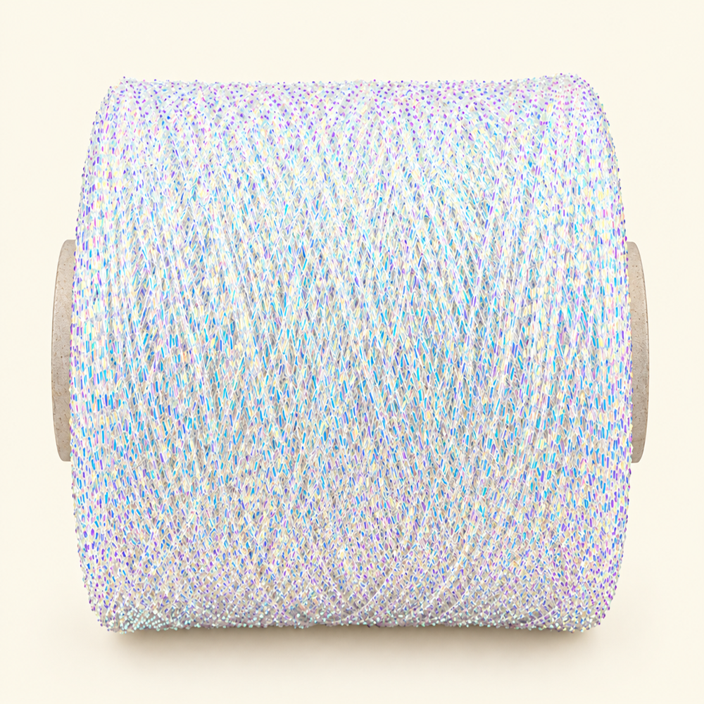Rainbow Moti Val Sequnce Yarn - Application: Embroidery & Garment Decoration