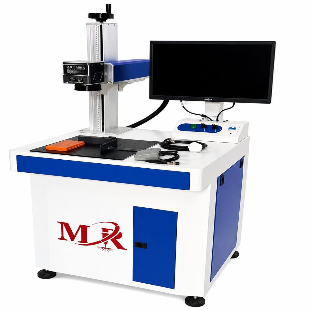 30W Fiber Laser Marking Machine - Accuracy: 3 Mm/M