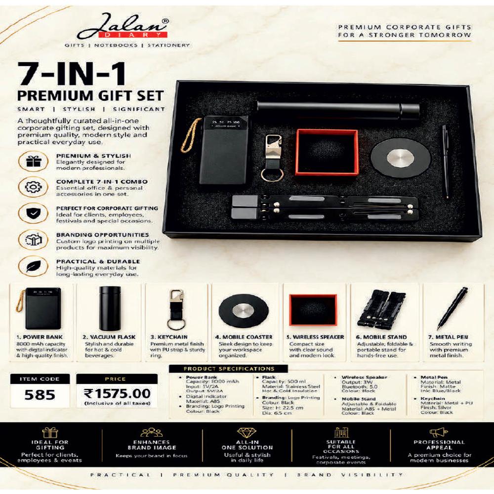 Jalan Itemcode-585 7-in-1 Premium Gift Set 