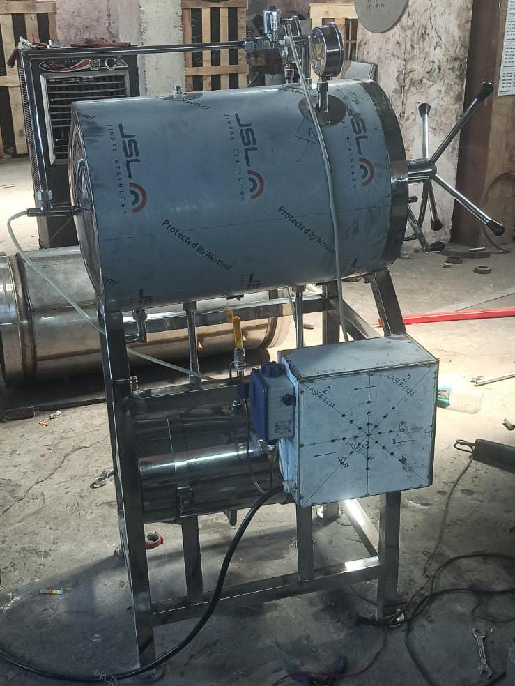 STEAM STERILIZER HORIZONTAL CYLINDRICALAUTOCLAVE