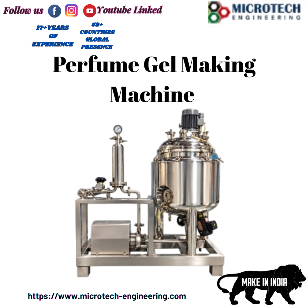 Perfume Gel Making Machine