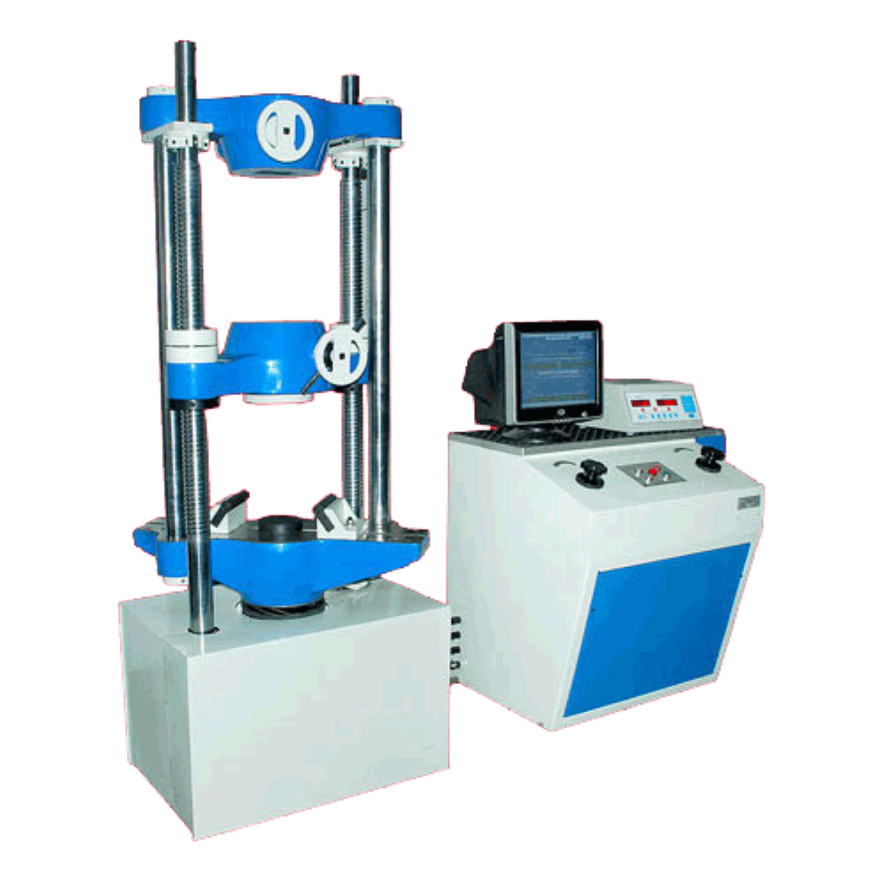 Digital Universal Testing Machine - Color: White And Blue