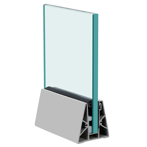 Frameless Top Mount Triangle Feri - WRB 07