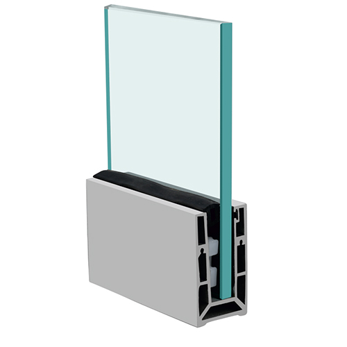 Frameless Top Mount 90 X 50 Continues Channel - WRB 09