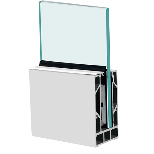Frameless Top Mount 125 X 70 Continues Channel - WRB 14
