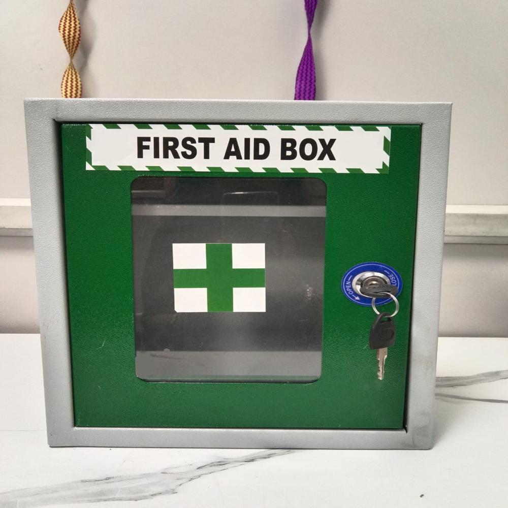 First Aid Box - Finish: Powder Coated