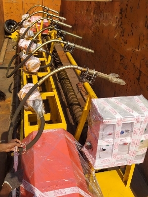 Concrete Roller Screed Paver Machine