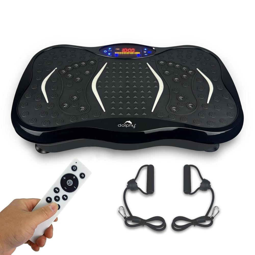 Body Shaper Vibration Massage Machine for Home Use with Bluetooth Speaker